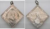 Bayern Klippenf&ouml;rmige Silbermedaille 1888 Auf das 8. Bayerische Vereins-... 192.27 &pound;  +  8.55 &pound; shipping