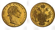 Kaisertum Österreich Franz Joseph I. A Wien Dukat 1852 