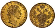 Kaisertum Österreich Franz Joseph I. A Wien Dukat 1854 