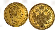 Kaisertum Österreich Franz Joseph I. A Wien Dukat 1862 