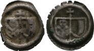 Halberstadt, Bistum Hohlpfennig-Lot (2 Münzen) Domkapitel -