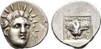 Karien Hemidrachme Insel Rhodos -