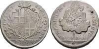 Italien Bologna, Republik Volksverwaltung, 1796-1797 Scudo zu 10 Paoli 1797, Sehr schön