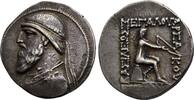 Reich der Arsakiden Mithradates II., 123-88 v. Chr. Tetradrachme, 120/117, Sehr schön - vorzüglich