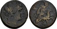 Sizilien Bronze-Hemilitron Gela Unter römischer Herrschaft -