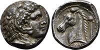 Karthager in Sizilien  Tetradrachme 300/280 v. Chr., Sehr schön