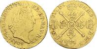 Frankreich Louis dor aux insignes 1704 M, Königreich Ludwig XIV., 1643-1715 VF-