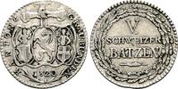 Schweiz 5 Batzen 1820. Graubünden, Kanton Sehr schön 86.70 £  +  43.35 £ shipping