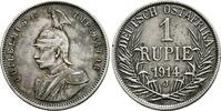 DEUTSCH-OSTAFRIKA Rupie 1914 J. Sehr schön 95.36 £  +  43.35 £ shipping