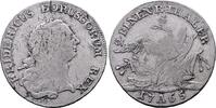 Brandenburg-Preussen, Königreich 1/2 Reichstaler preussisch 1765 A, Frie... 108.37 £  +  43.35 £ shipping