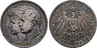 SACHSEN-WEIMAR, GROSSHERZOGTUM 3 Mark 1910, Wilhelm Ernst, 1901-1918 Vor... 86.70 £  +  43.35 £ shipping