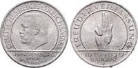 WEIMARER REPUBLIK 3 Mark 1929 F, Vorzüglich + 65.02 £  +  43.35 £ shipping
