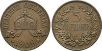 DEUTSCH-OSTAFRIKA 5 Heller 1909 J. Sehr schön 69.36 £  +  43.35 £ shipping