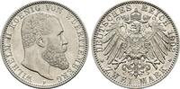 WÜRTTEMBERG, KÖNIGREICH 2 Mark 1902 Wilhelm II., 1891-1918 Sehr schön/Vo... 47.68 £  +  43.35 £ shipping
