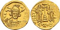  Solidus 674/680, Constantinus IV., 668-685, mit Heraclius und Tiberius.... 736.91 £  +  43.35 £ shipping