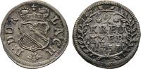 Baden-Durlach, Markgrafschaft 2 Kreuzer Karl Wilhelm, 1709-1738 -