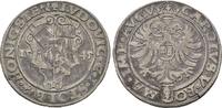 Augsburg, Reichsmzst 1/4 Guldiner Pfandinhaber Ludwig II. von Stolberg als Erbe der Grafschaft Eppstein-Königstein bei Frankfurt/M., 1535-1574 -
