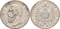 Baden 5 Mark 1901 G Friedrich I. 1856-1907 Kl. Rf., ss 60.69 £  +  173.39 £ shipping