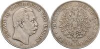 Hessen 5 Mark 1875 H Ludwig III. 1848-1877 ss- 130.04 £  +  173.39 £ shipping