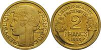 Frankreich 2 Francs 1939 3. Republik 1871-1940 vz-st, etwas fleckig 8.67 £  +  173.39 £ shipping