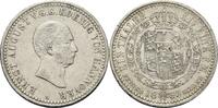 Hannover Taler 1838 Ernst August (1837-1851) Rf., Kr., part. fleckig, VF