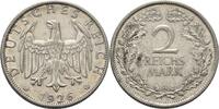 Weimarer Republik 2 Reichsmark 1926 A Kursmünze Kr., etw. fleckig, ss 30.34 £  +  173.39 £ shipping