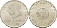 Weimarer Republik 5 Reichsmark 1929 F Zum 200. Geburtstag von Gotthold E... 190.73 £  +  173.39 £ shipping