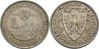 Weimarer Republik 3 Reichsmark 1931 A Zum 300. Jahrestag des Brands von Magdeburg Rf., Kr., fleckig, EF