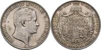 Preußen Doppeltaler 1851 Friedrich Wilhelm IV. (1840-1861) Rf., Kr., Bea... 208.07 £  +  173.39 £ shipping