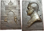 Medaillen #15151 - Plaquette Alphonso de Witte par Devreese 62*69 mm -