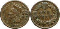 Weltm&uuml;nzen Cent #5185 - USA One  1874 TTB - FACTURE  21.16 &pound;  +  8.45 &pound; shipping