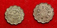 Medaillen Jeton #6976 - RARE Nantes Dispensaire du Boulevard St Aignan Zinc 22 mm SUP -