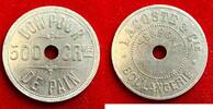 Medaillen Jeton #6442 - Bon pour 500 grammes de Pain Lacoste Boulangerie SENEGAL QUALITE -
