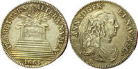 Medaillen Jeton #143 - RARE - Anne d'Autriche 1665 - Argent -