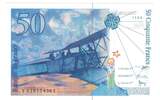 France 50 Francs 1996 St Exupéry, V029154365, Fayette:73.2 UNC(65-70)