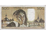 France 500 Francs 1968 Pascal, G.5, Fayette:71.1 VF(30-35)