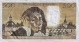France 500 Francs 1973 Pascal, T.34, Fayette:71.10 EF(40-45)