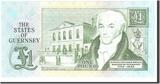 Guernsey 1 Pound 1980 Banknote, Undated, KM:48b UNC(65-70)