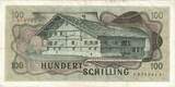 Austria 100 Schilling Banknote, 1969-01-02, KM:146a EF(40-45)