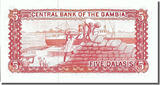 Gambia 5 Dalasis Banknote UNC(65-70)