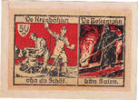 Germany 50 Pfennig Banknote, Speicher, personnage 1921 UNC(63) Mehl:1249.1