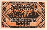Germany 500 000 Mark 1923 Bielefeld, 1923-08-20 UNC(63)