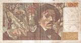 France 100 Francs 1987 Delacroix, S.117 F(12-15)