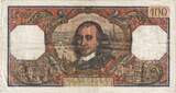 France 100 Francs 1965 Corneille, J.114 32834, Fayette:65.6 AU(50-53)