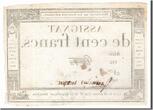 France 100 Francs 1795 Banknote, Gautry, KM:A78, Lafaurie:173 EF(40-45)