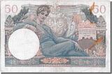 France 50 Francs 1947 Banknote, 1947 French Treasury, 1947-01-01 VF(30-35)