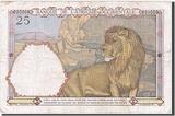French West Africa 25 Francs 1942 Banknote, 1942-01-09 EF(40-45)