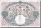 France 50 Francs 1924 Banknote, 50 F 1889-1927 