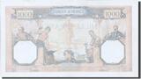 France 1000 Francs 1939 Banknote, 1 000 F 1927-1940 