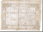 France 100 Francs 1795 Banknote, Morin, KM:A78, Lafaurie:173 EF(40-45)